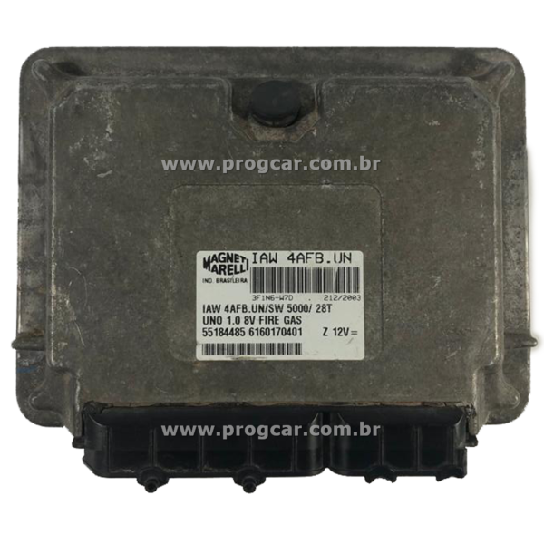 Módulo de injeção Fiat Magneti  Marelli IAW 4AFB.UN,  Fiat Uno, Pálio e Siena 1.0 8v Gasolina, 1.0 8V .