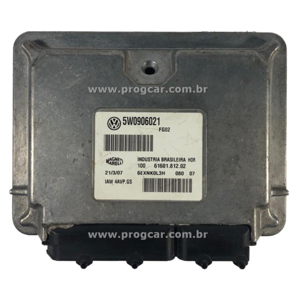 Módulo de injeção VW Magneti  Marelli.  IAW 4AVP.GS. para Gol, Parati e Saveiro 1.6 8V FLEX.