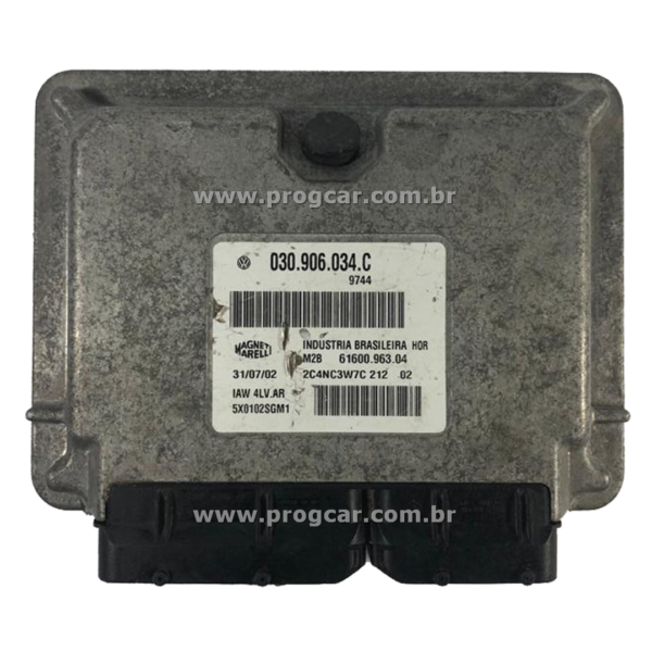 Módulo de injeção VW Magneti  Marelli.  IAW 4LV.AR. para Gol, Parati e Saveiro 1.0 16V FLEX.