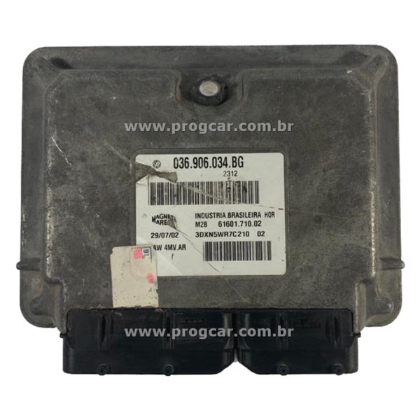 Módulo de injeção VW Magneti  Marelli.  IAW 4MV.AR. POLO, GOL,  PARAT 1.0 16V gasolina.