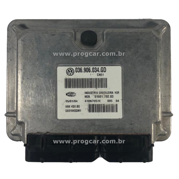 Módulo de injeção VW Magneti  Marelli.  IAW 4SV.BS. GOL,  PARAT 1.0 16V gasolina.